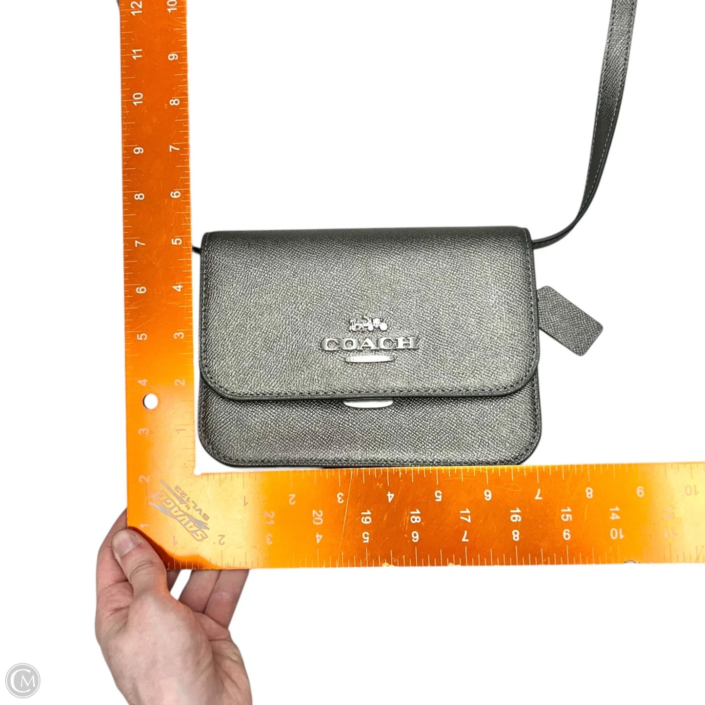 Crossbody Designer By Coach, Size: Small