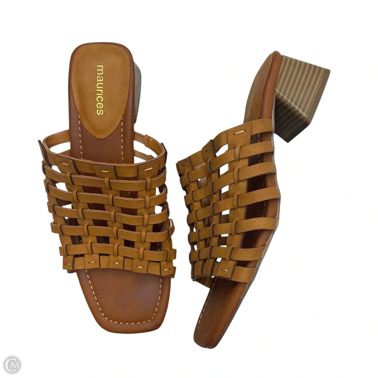 Shoes Heels Block By Maurices In Tan, Size: 8