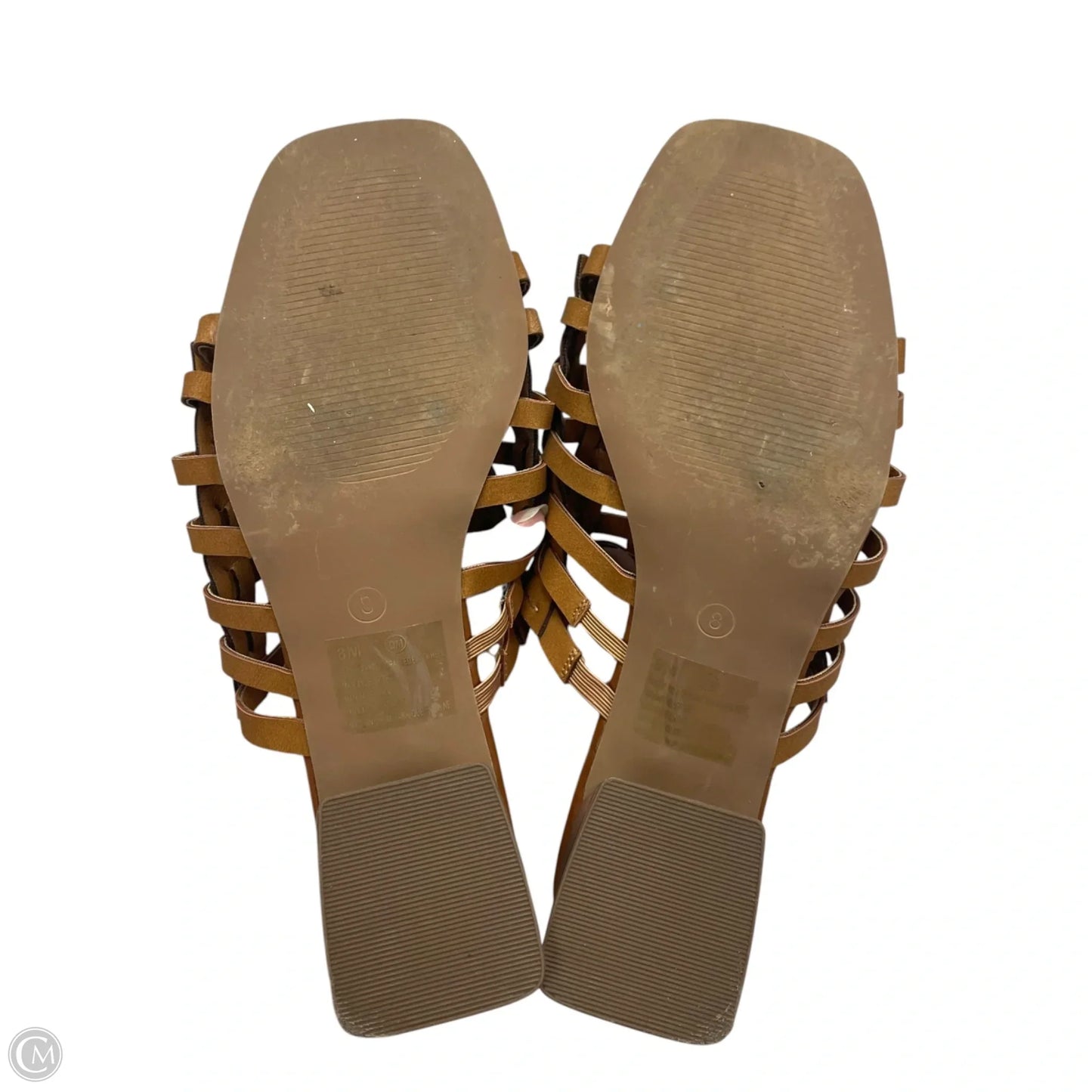 Shoes Heels Block By Maurices In Tan, Size: 8