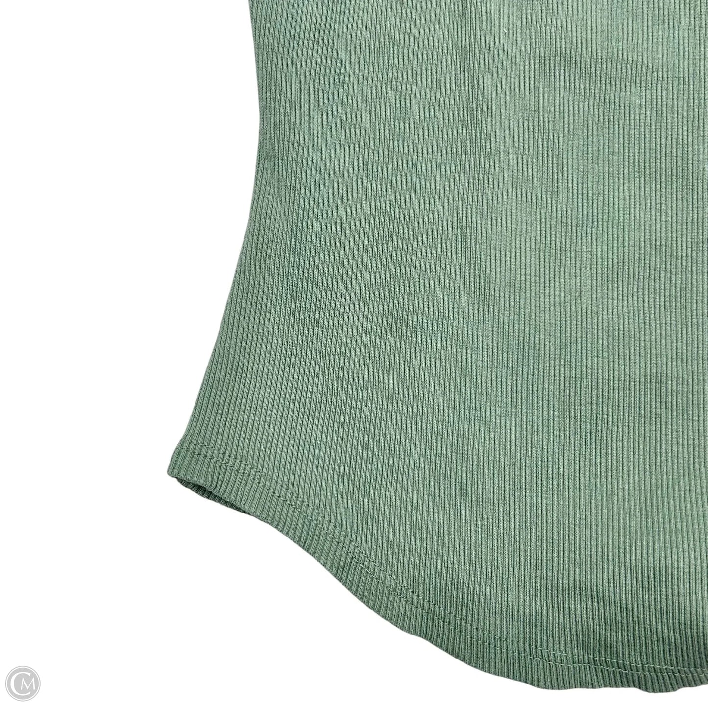 Tank Top By Anthropologie In Green, Size: L