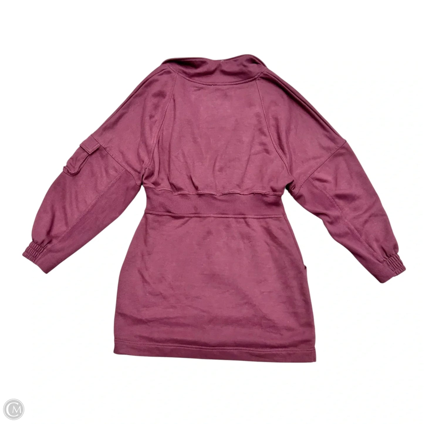 Sweatshirt Collar By Daily Practice By Anthropologie In Maroon, Size: L