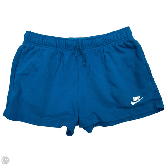 Athletic Shorts By Nike Apparel In Teal, Size: L