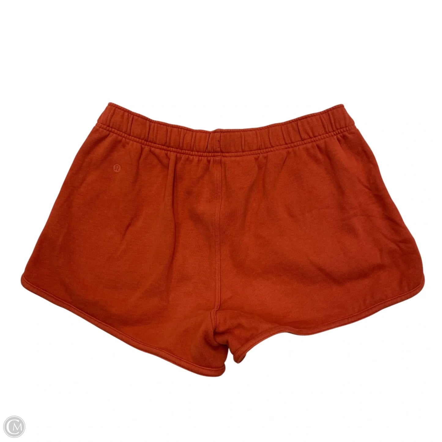 Athletic Shorts By Lululemon In Orange, Size: L