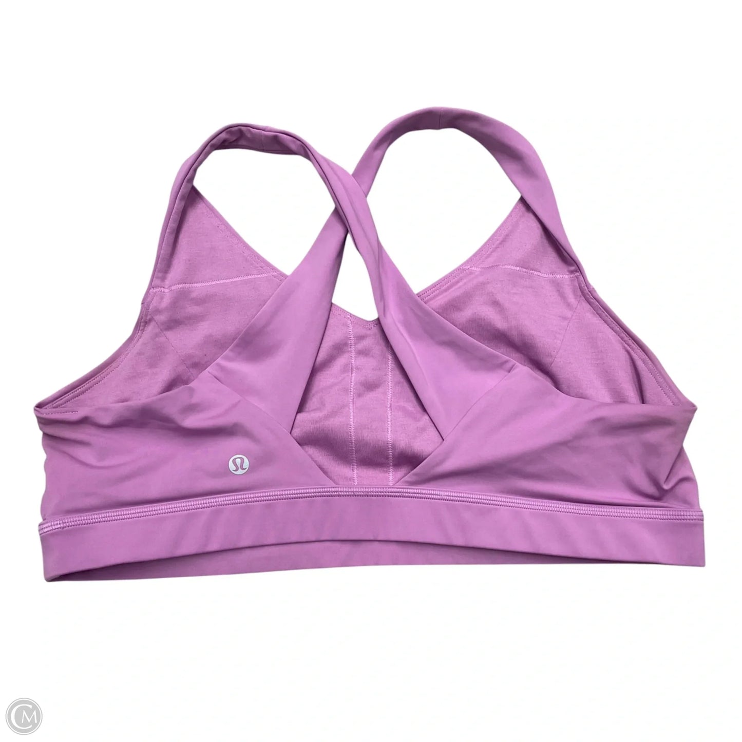 Athletic Bra By Lululemon In Purple, Size: L