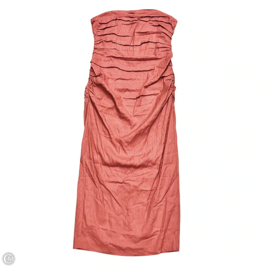 Dress Party Long By Anthropologie In Red, Size: L