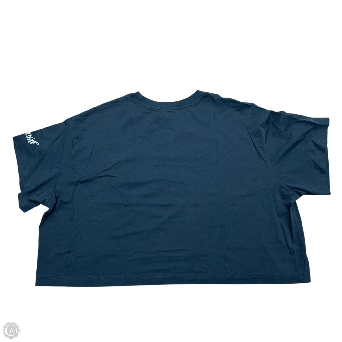 Athletic Top Short Sleeve By Nike Apparel In Navy, Size: Xl