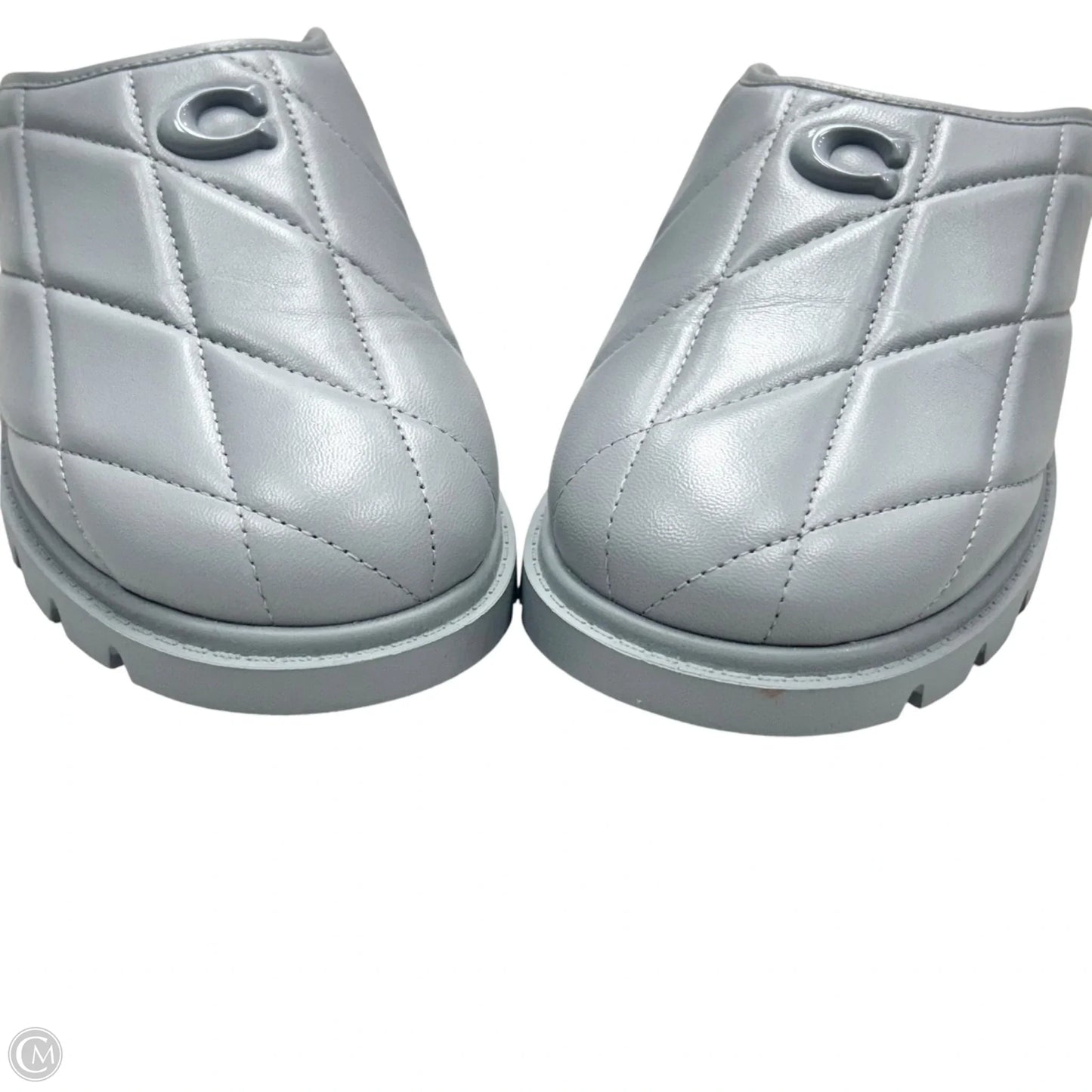 Shoes Designer By Coach In Grey, Size: 7