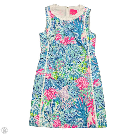 Dress Designer By Lilly Pulitzer In Blue & Pink, Size: S