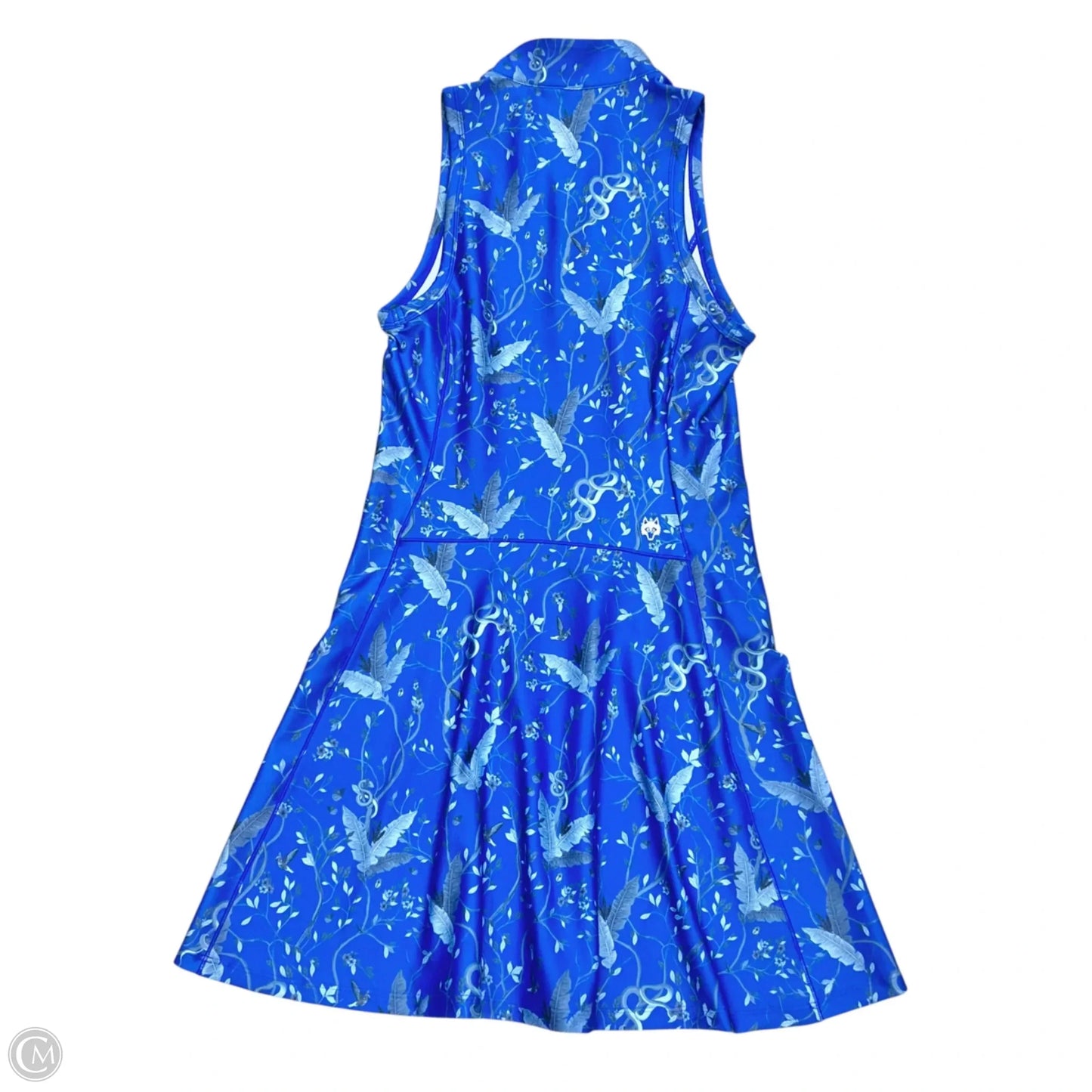 Athletic Dress By Greyson In Blue & Grey, Size: Xs