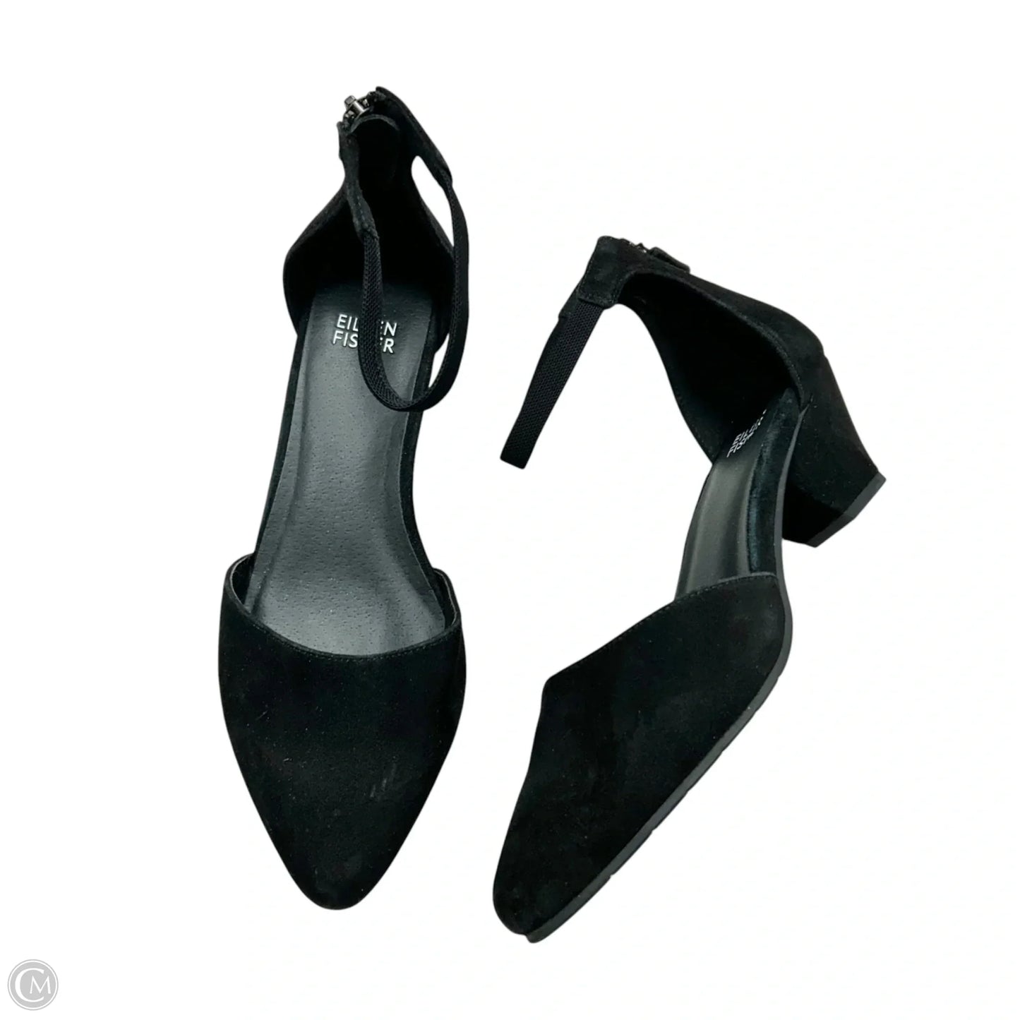 Shoes Heels Block By Eileen Fisher In Black, Size: 7.5