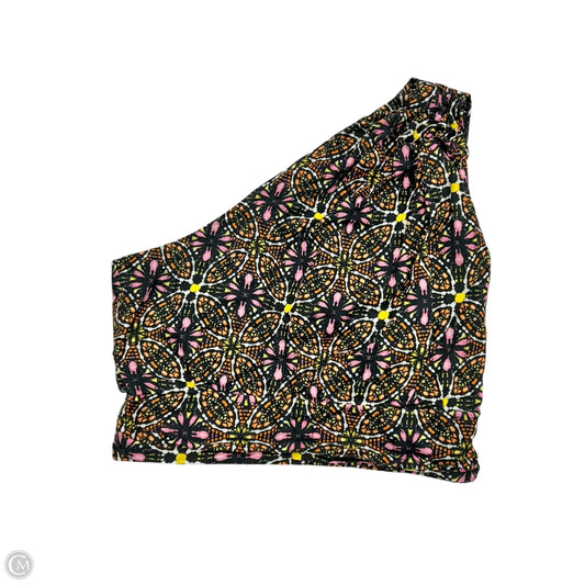 Top Sleeveless By Anthropologie In Black & Pink, Size: S