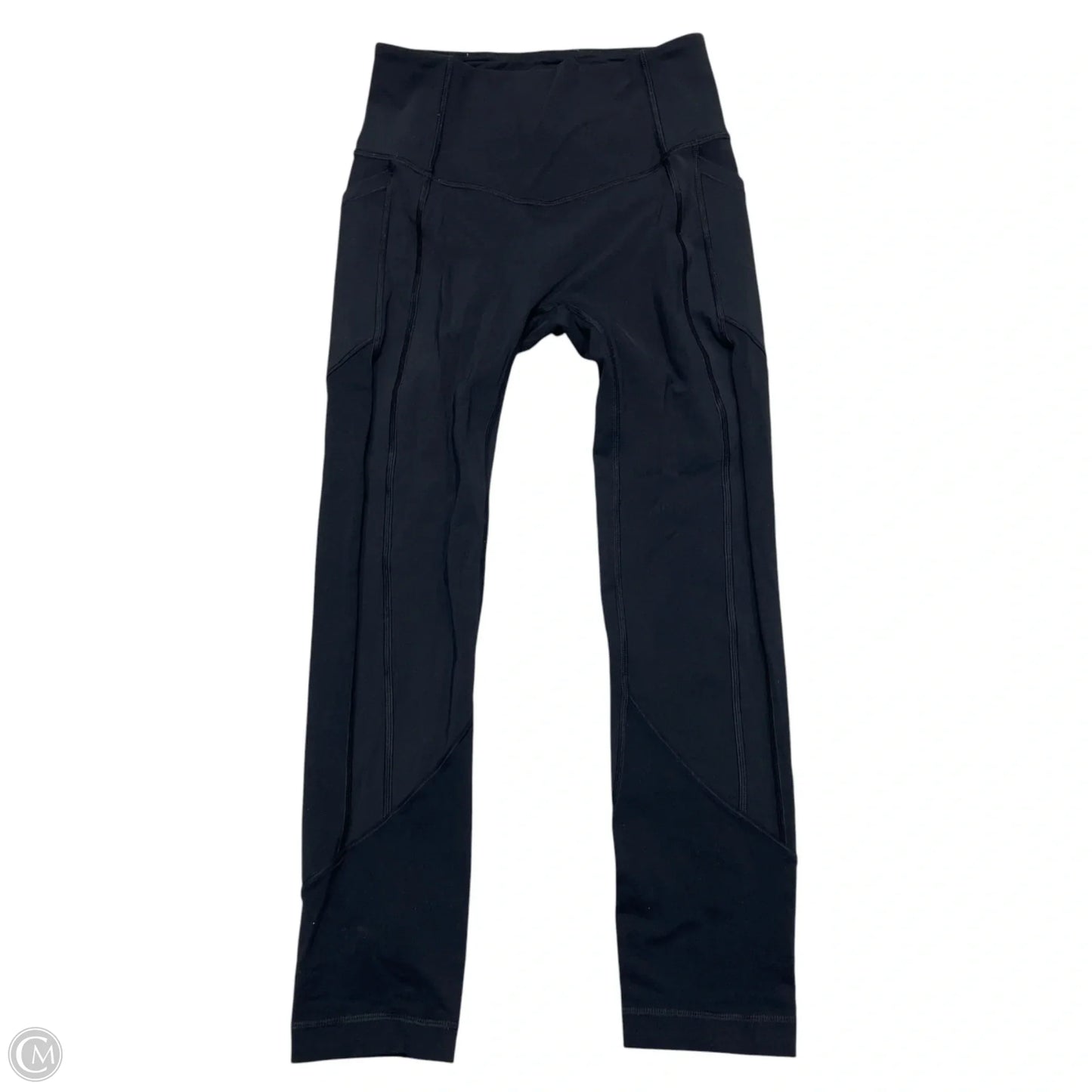 Athletic Capris By Lululemon In Black, Size: S
