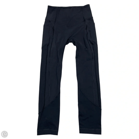 Athletic Capris By Lululemon In Black, Size: S