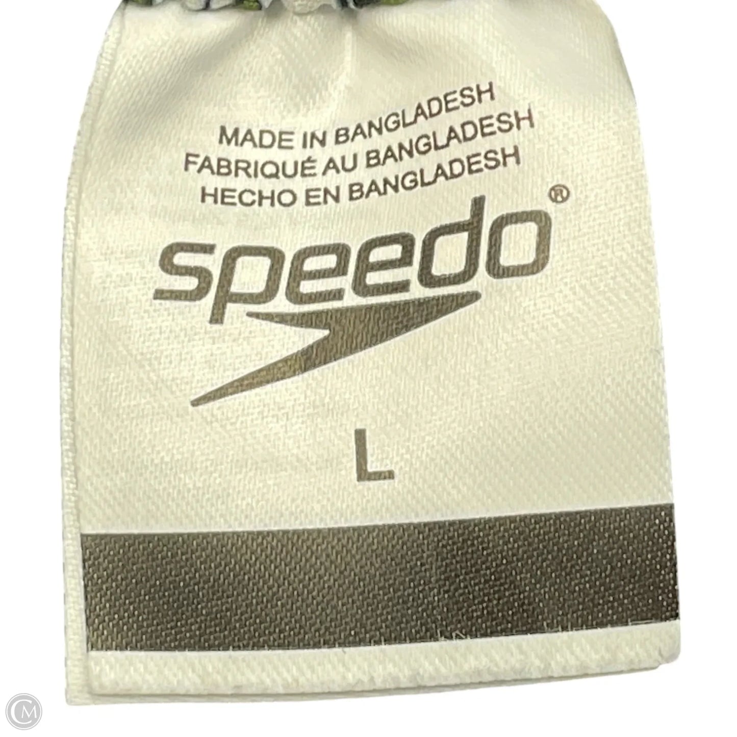 Athletic Skort By Speedo In Floral Print, Size: L