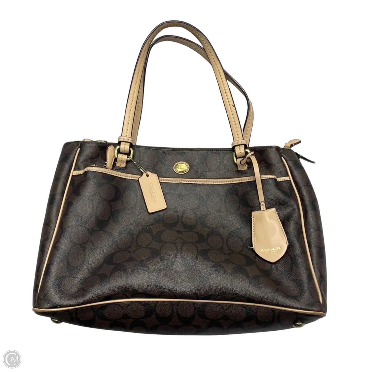 Handbag Designer By Coach, Size: Medium