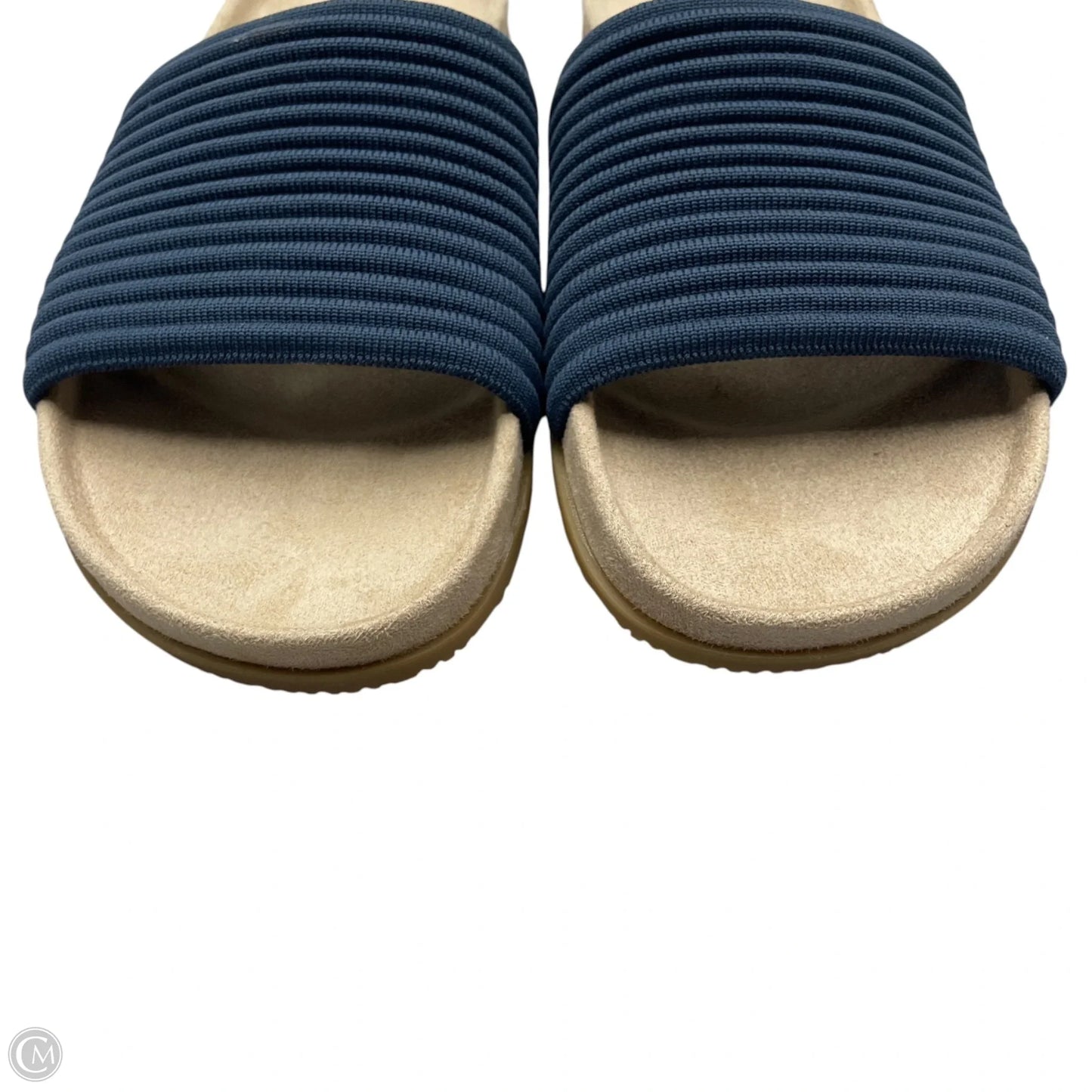 Sandals Flats By Vionic In Navy, Size: 11