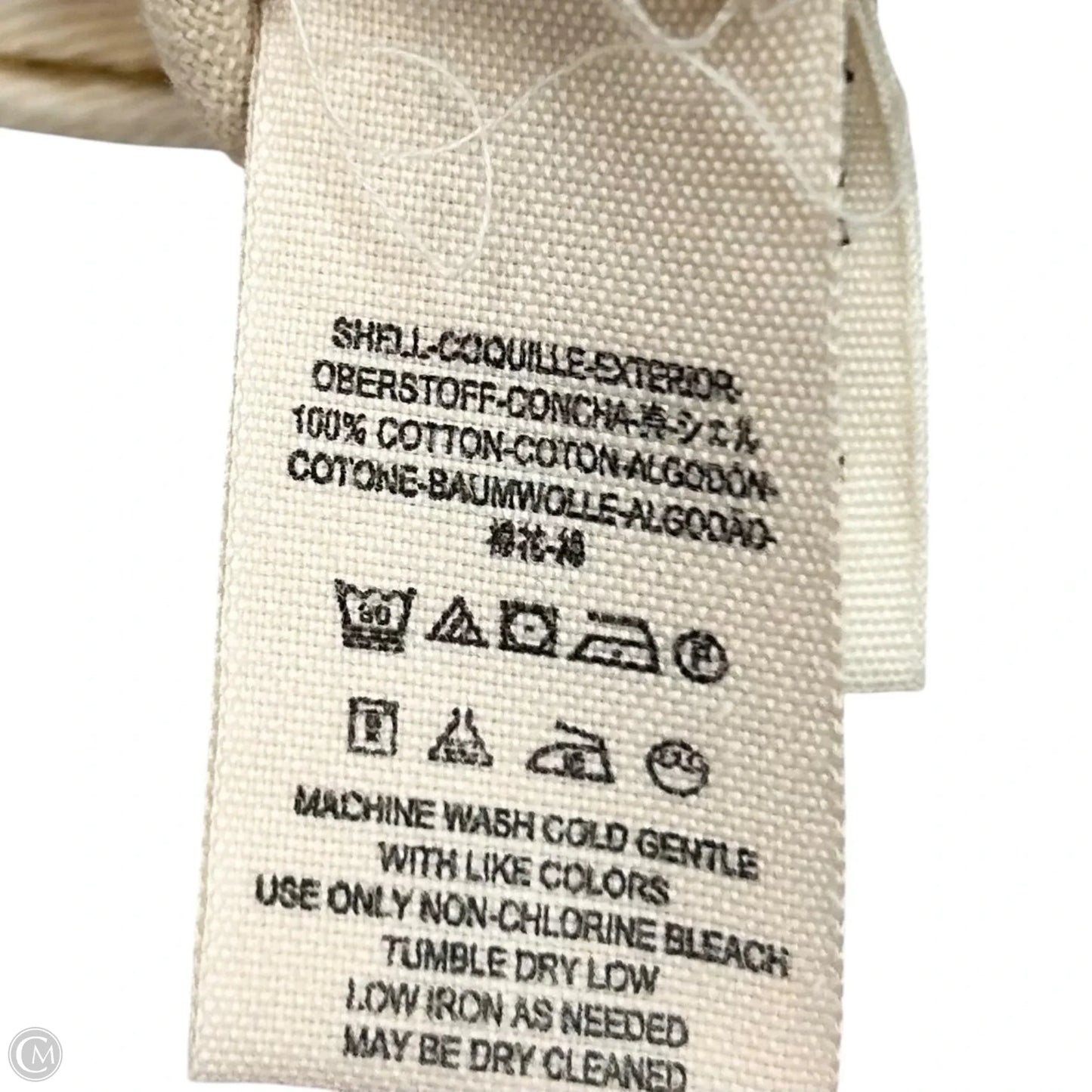 Jacket Denim By Free People In Tan, Size: M