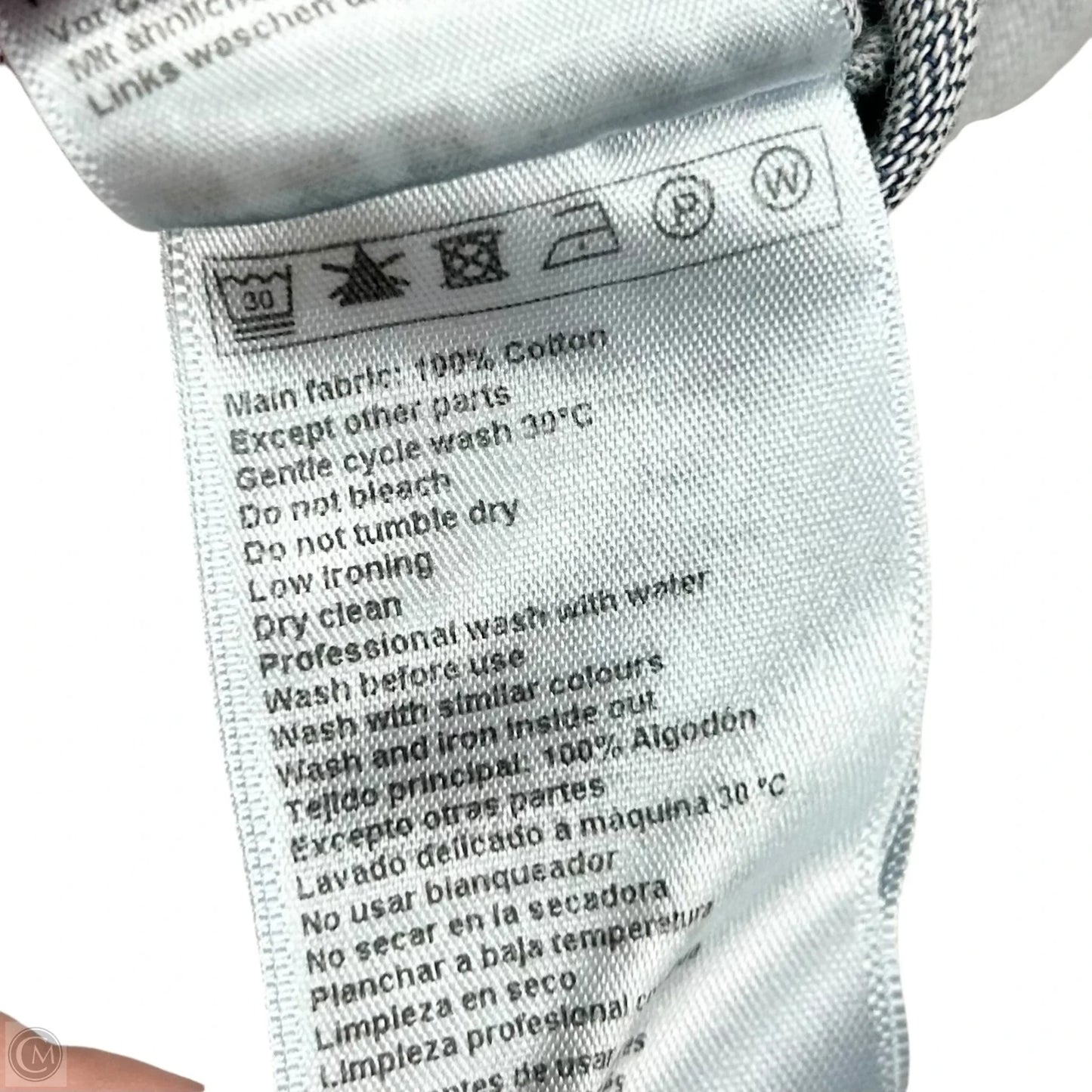 Top Short Sleeve By Ba&sh In Blue Denim, Size: Xs