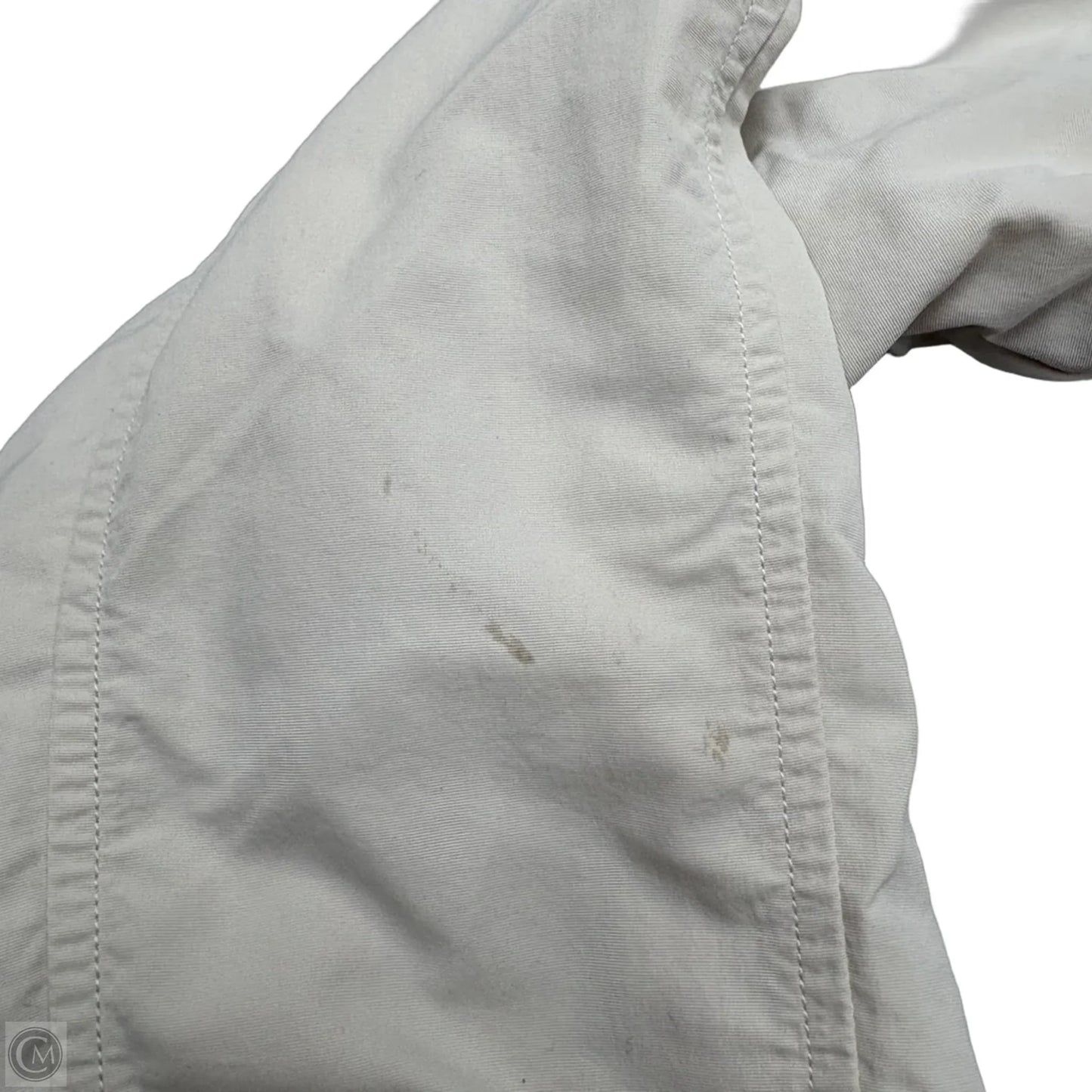 Athletic Jacket By Lululemon In Cream, Size: S