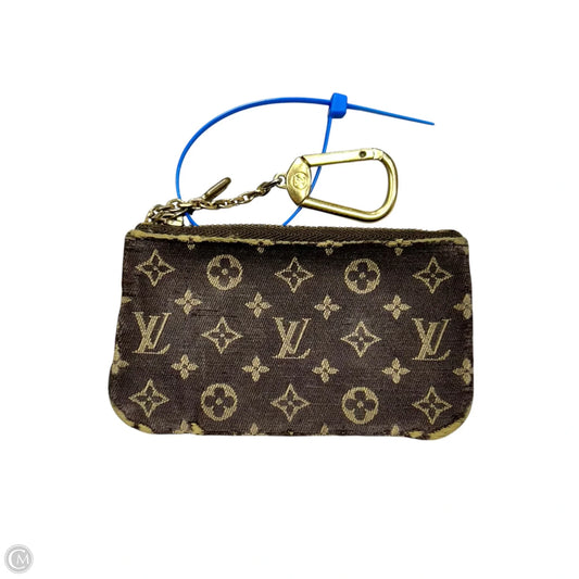 Coin Purse Luxury Designer By Louis Vuitton, Size: Small