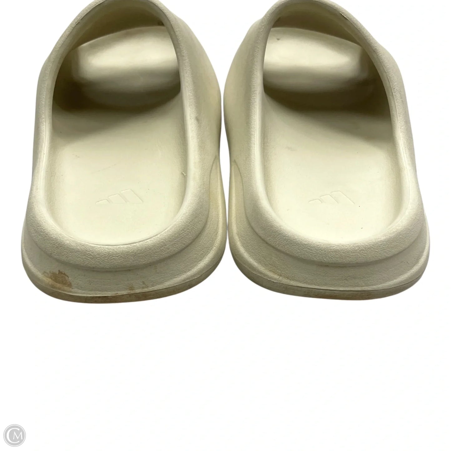 Sandals Heels Platform By Adidas In Tan, Size: 11.5