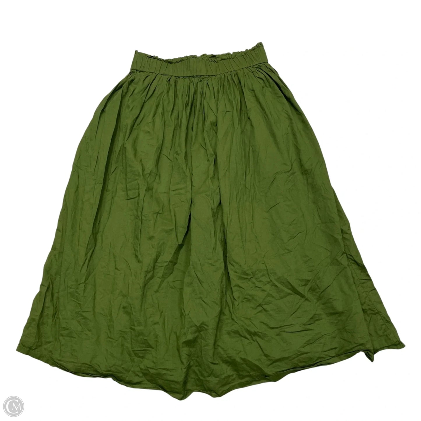 Skirt Midi By J. Crew In Green, Size: S