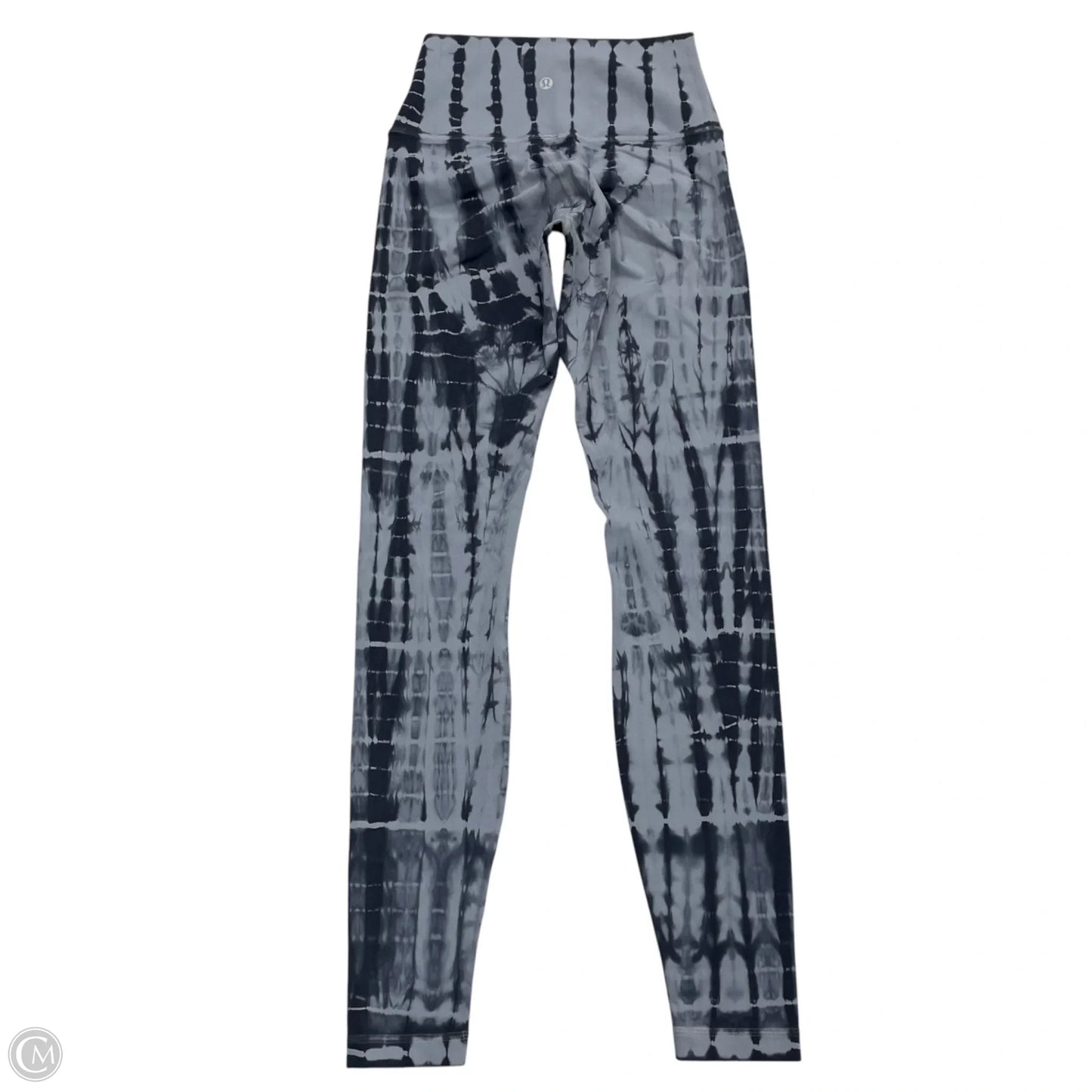 Athletic Capris By Lululemon In Tie Dye Print, Size: S
