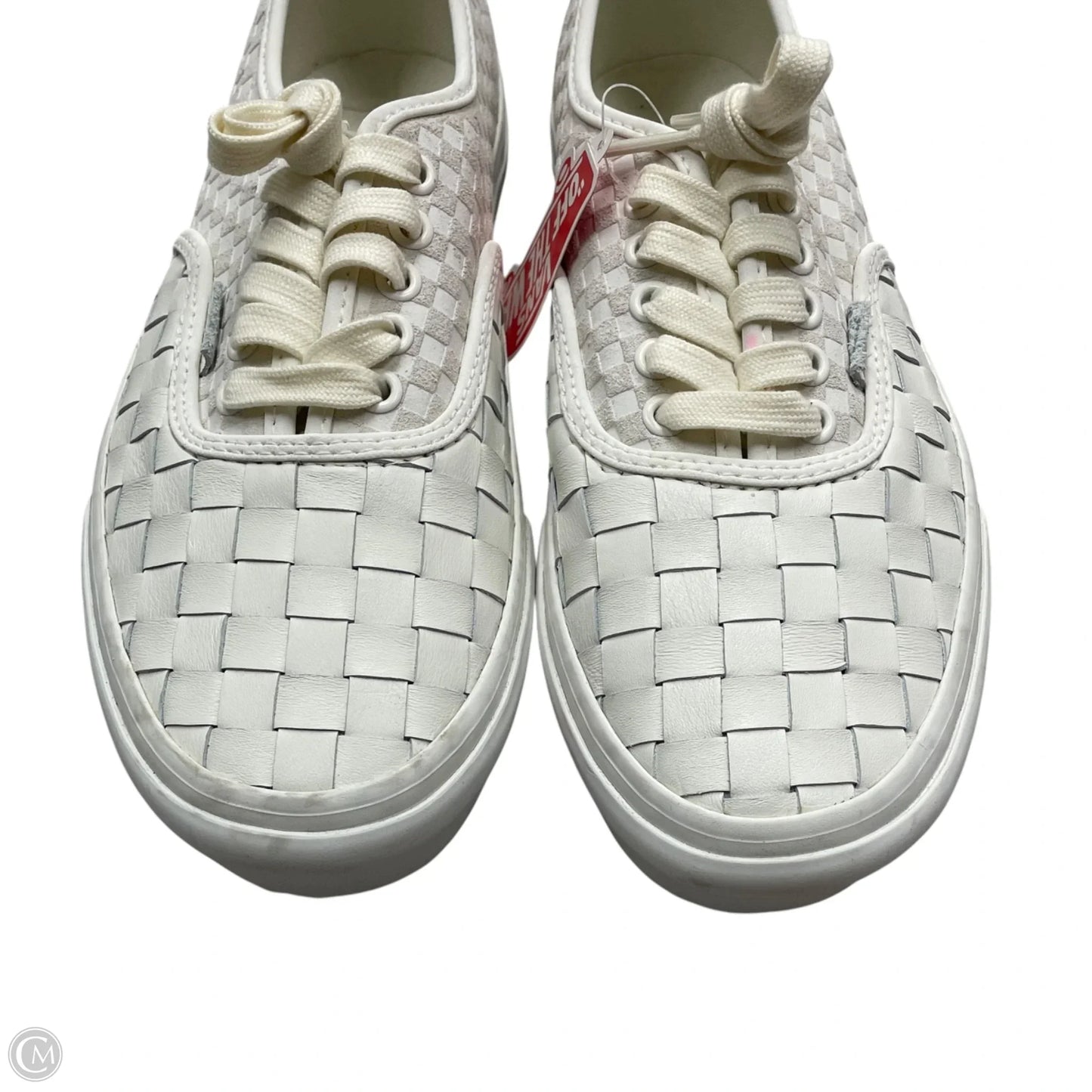 Shoes Sneakers By Vans In Cream, Size: 10
