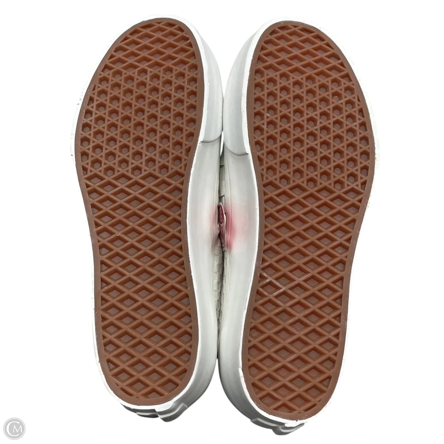 Shoes Sneakers By Vans In Cream, Size: 10
