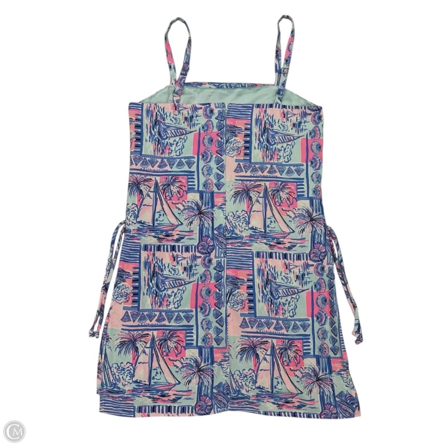 Dress Designer By Lilly Pulitzer In Blue & Pink, Size: Xs