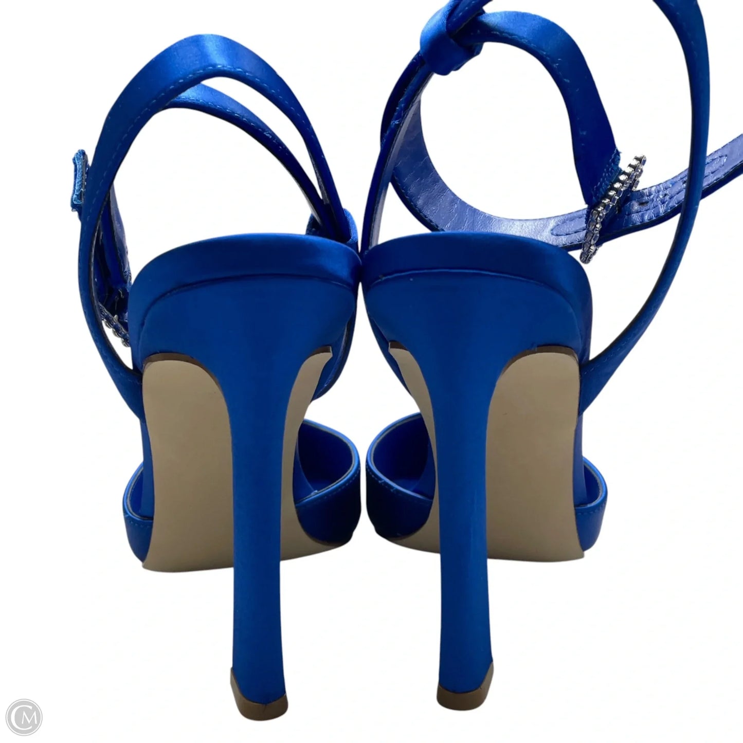 Shoes Heels Stiletto By Steve Madden In Blue, Size: 9