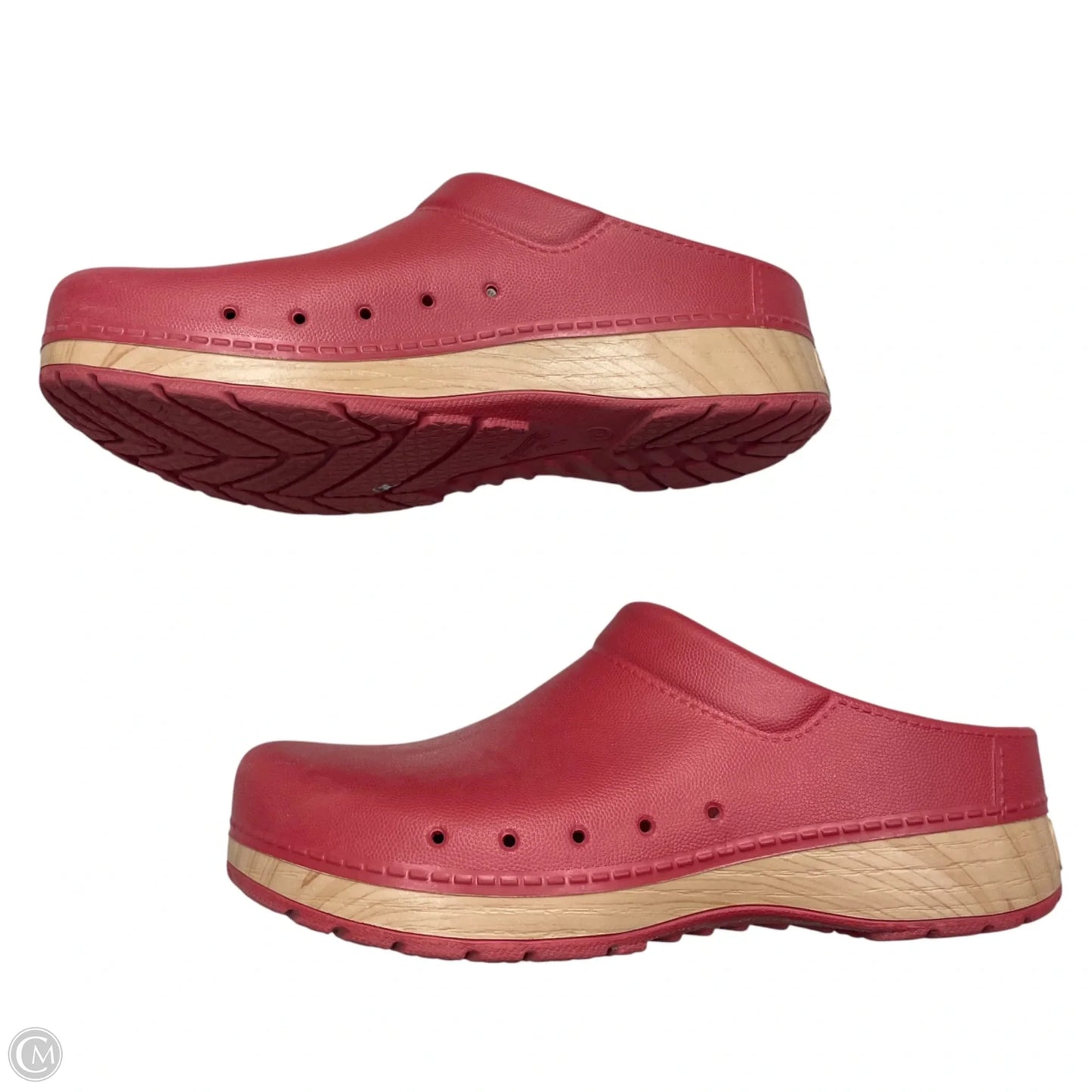 Shoes Heels Platform By Dansko In Red, Size: 11.5