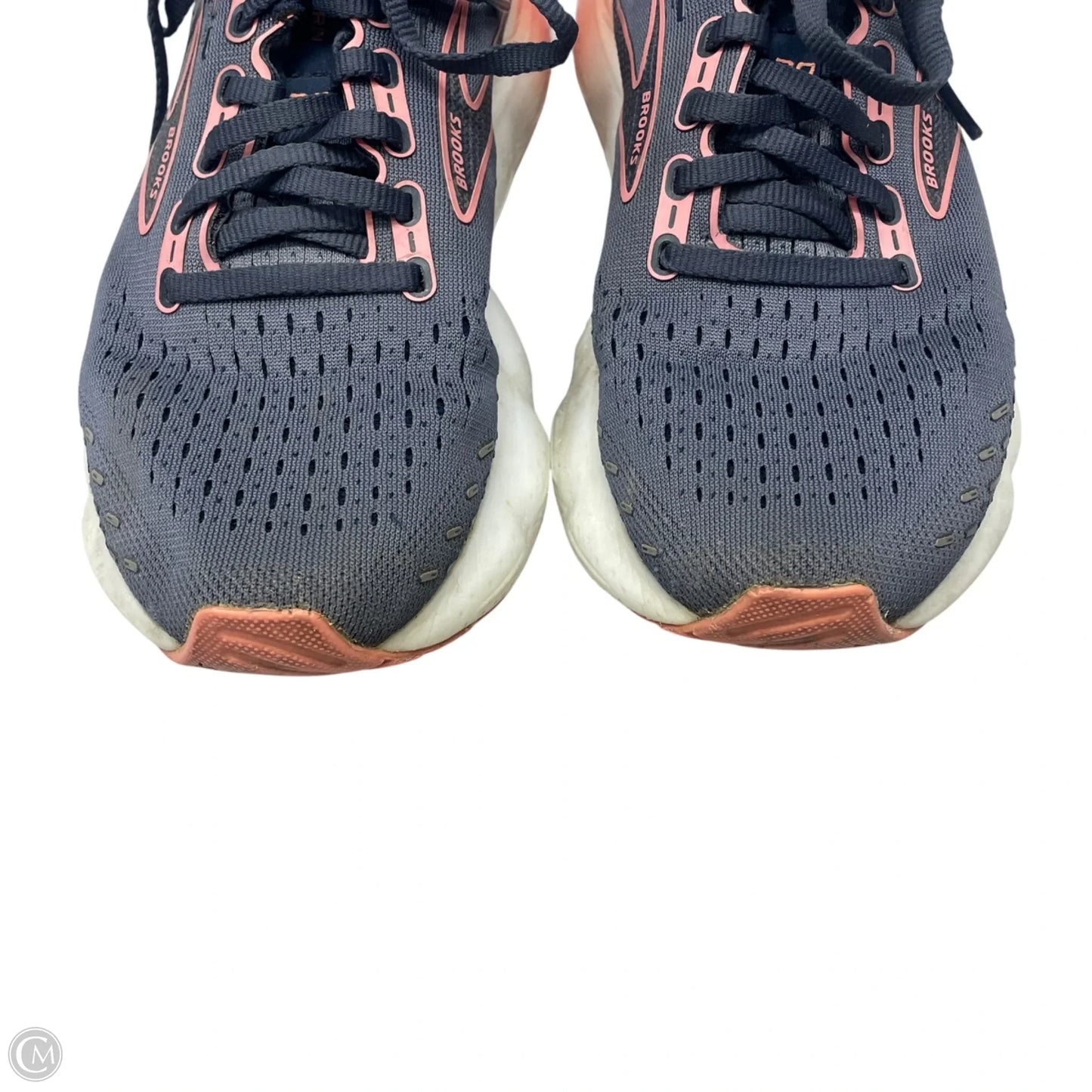 Shoes Athletic By Brooks In Blue & Orange, Size: 7.5