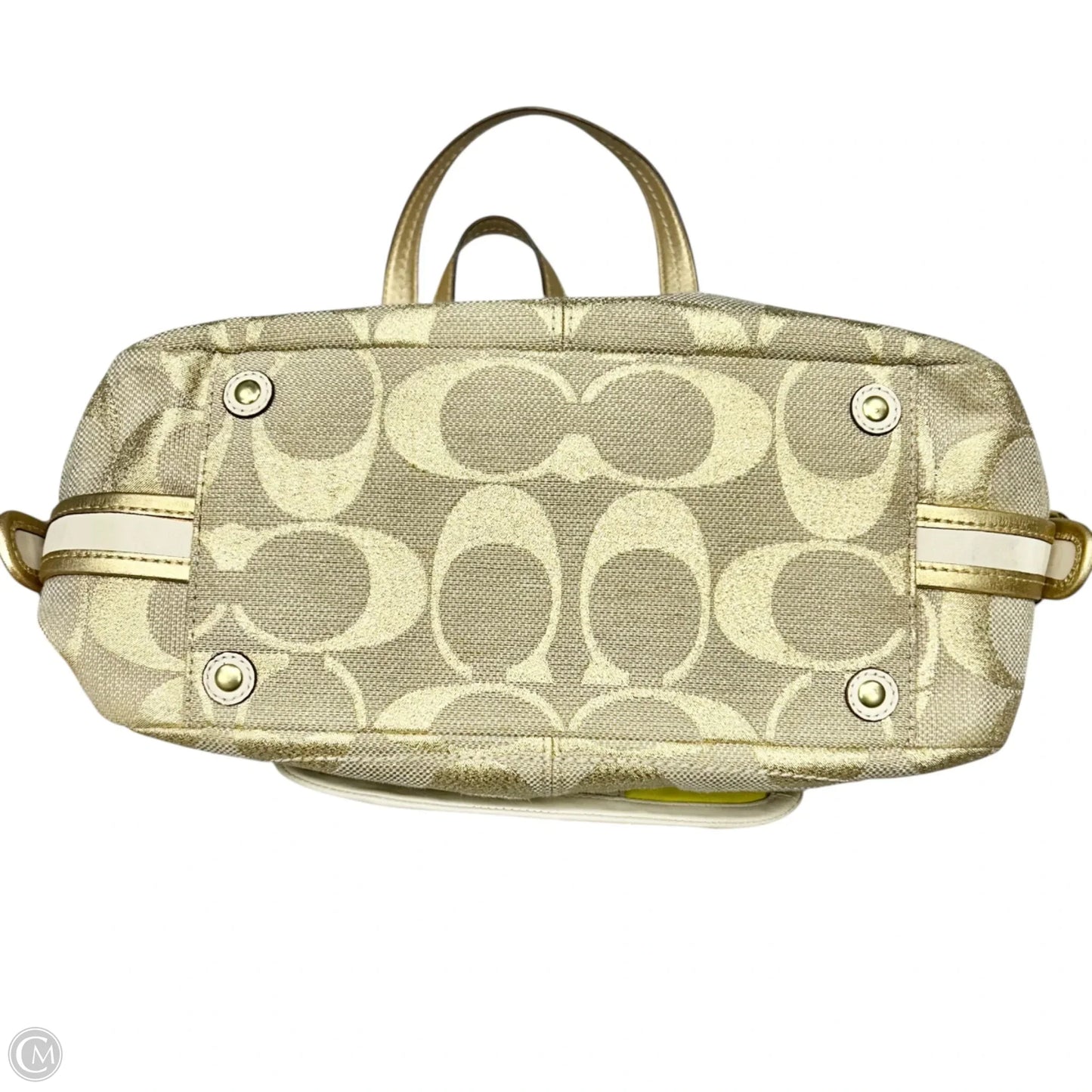 Handbag Designer By Coach, Size: Medium