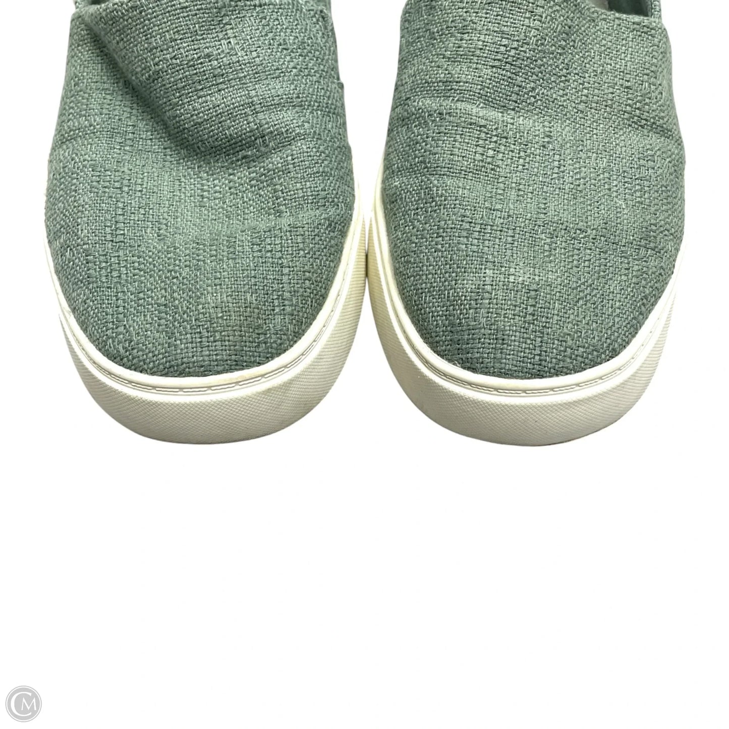 Shoes Flats By Toms In Green, Size: 9