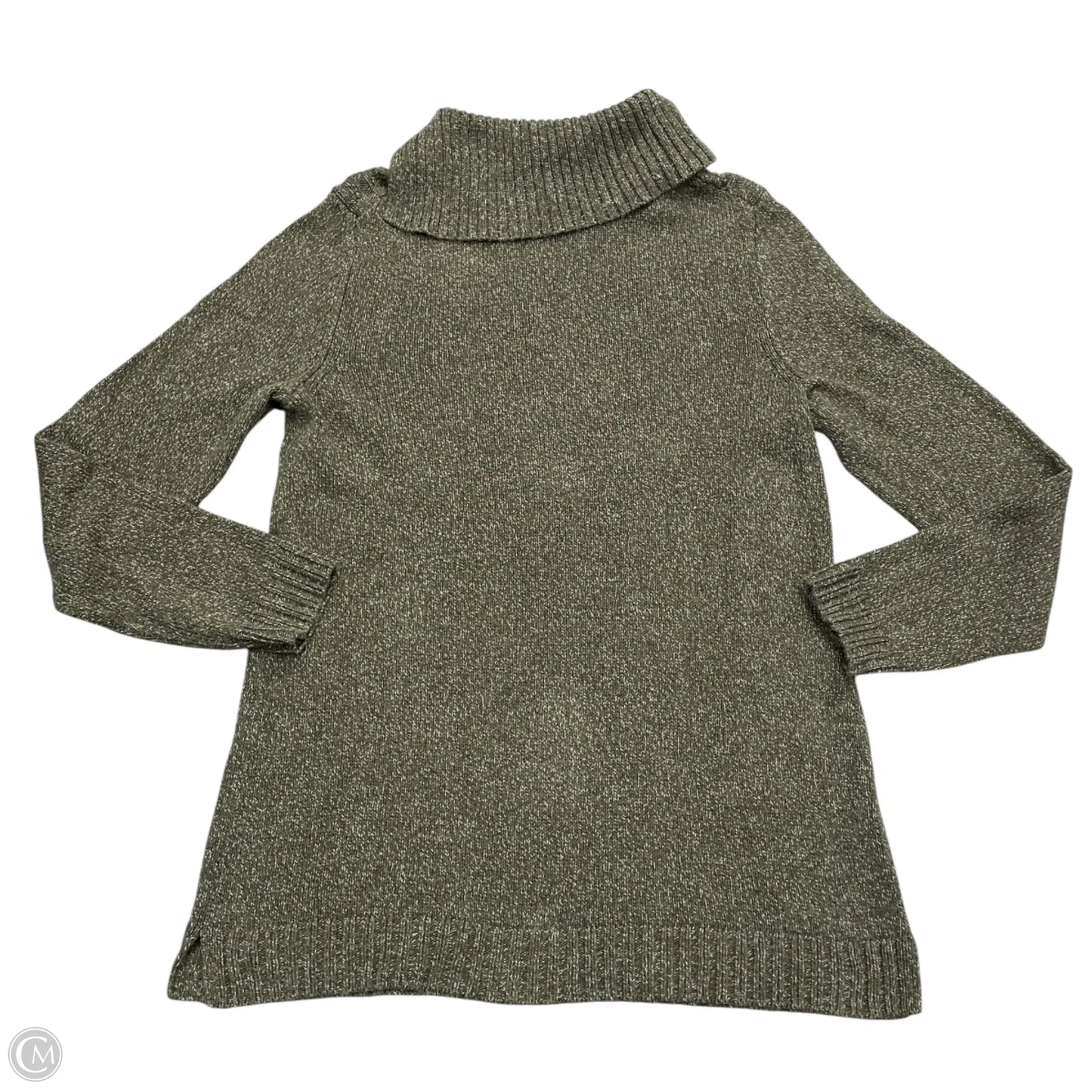 Sweater By Talbots In Green, Size: M