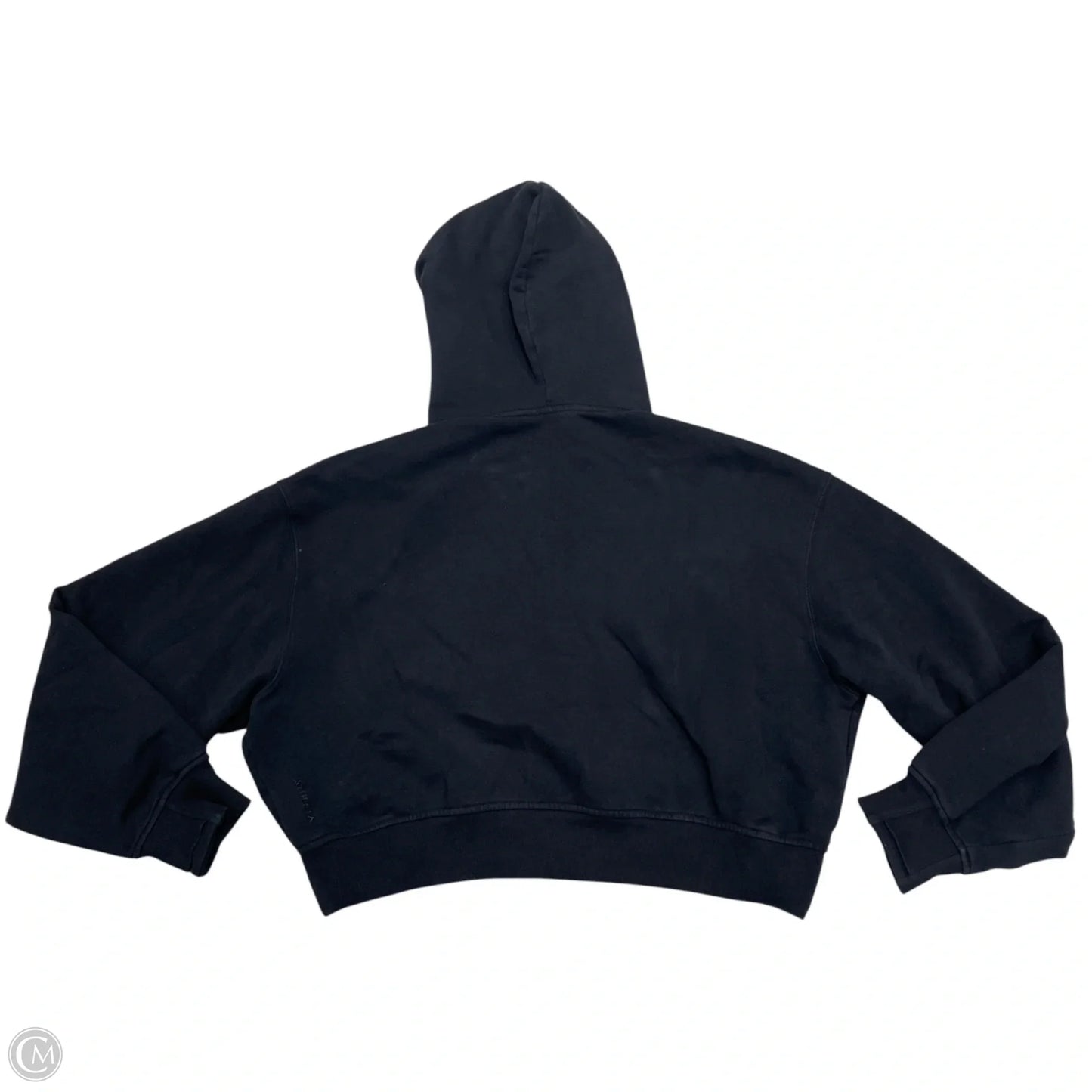 Athletic Sweatshirt Hoodie By Athleta In Black, Size: M