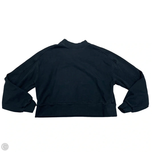 Sweatshirt Crewneck By Everlane In Black, Size: S