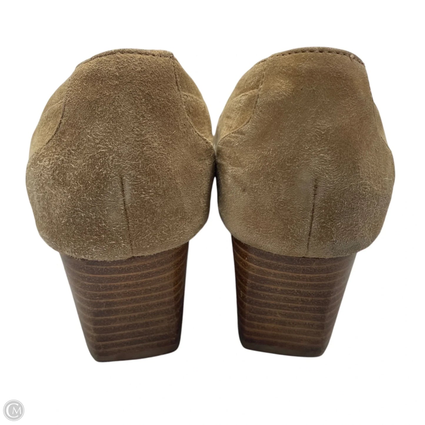 Shoes Heels Block By Taryn Rose In Tan, Size: 8.5