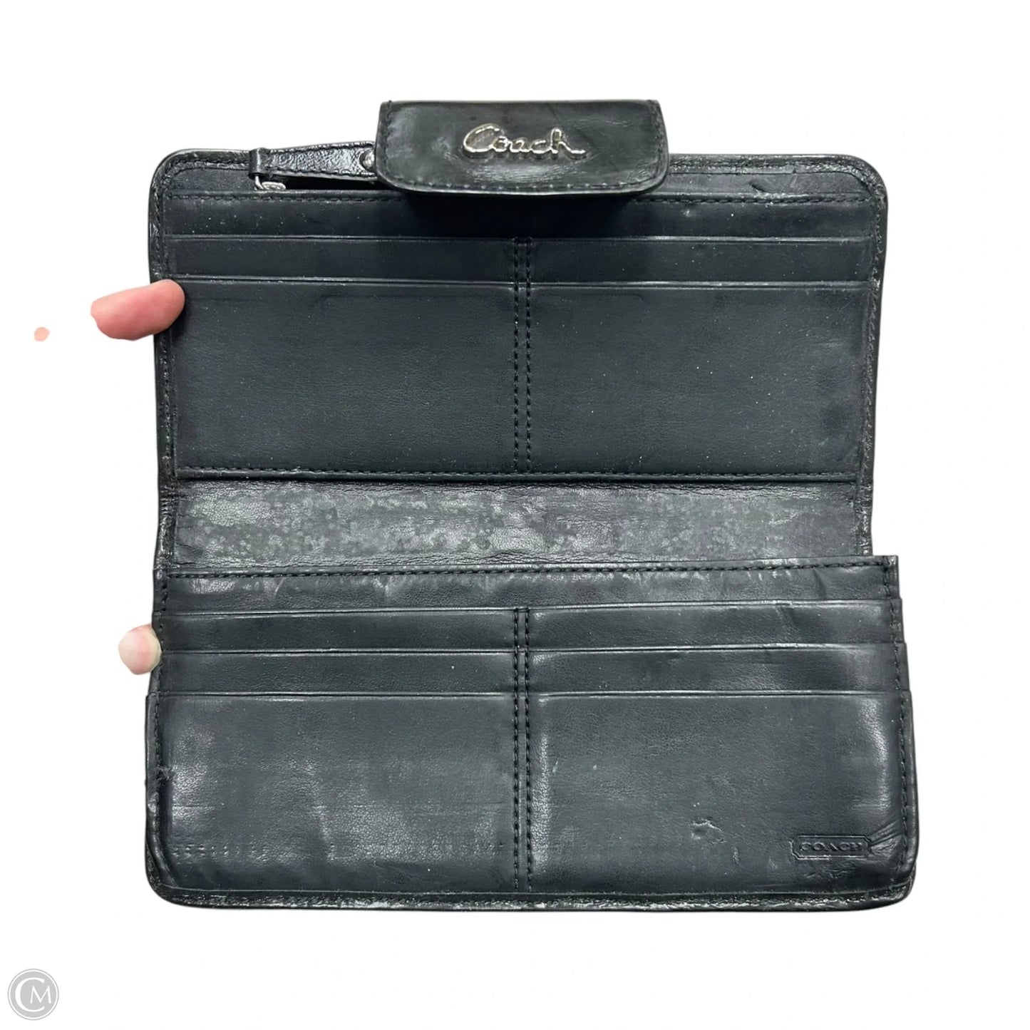 Wallet Designer By Coach, Size: Large