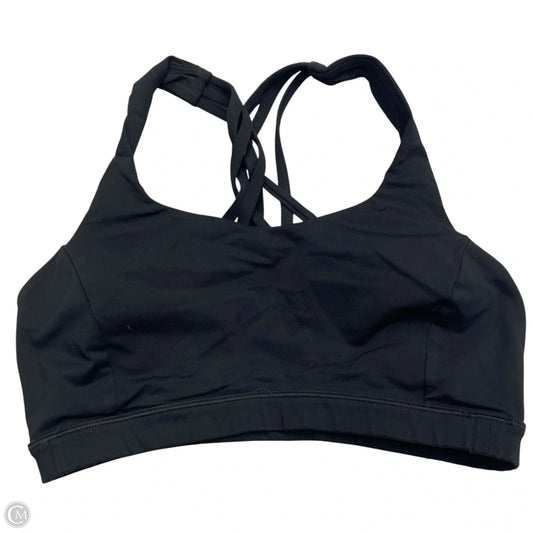 Athletic Bra By Lululemon In Black, Size: S