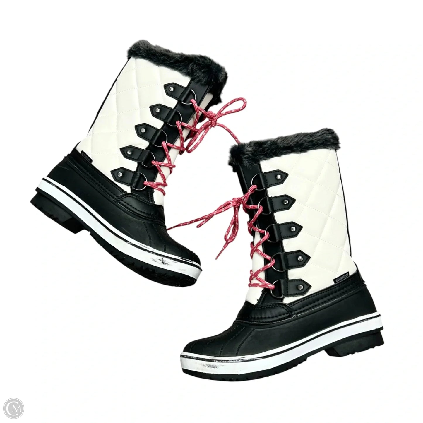 Boots Snow By Arctix In Black & White, Size: 7