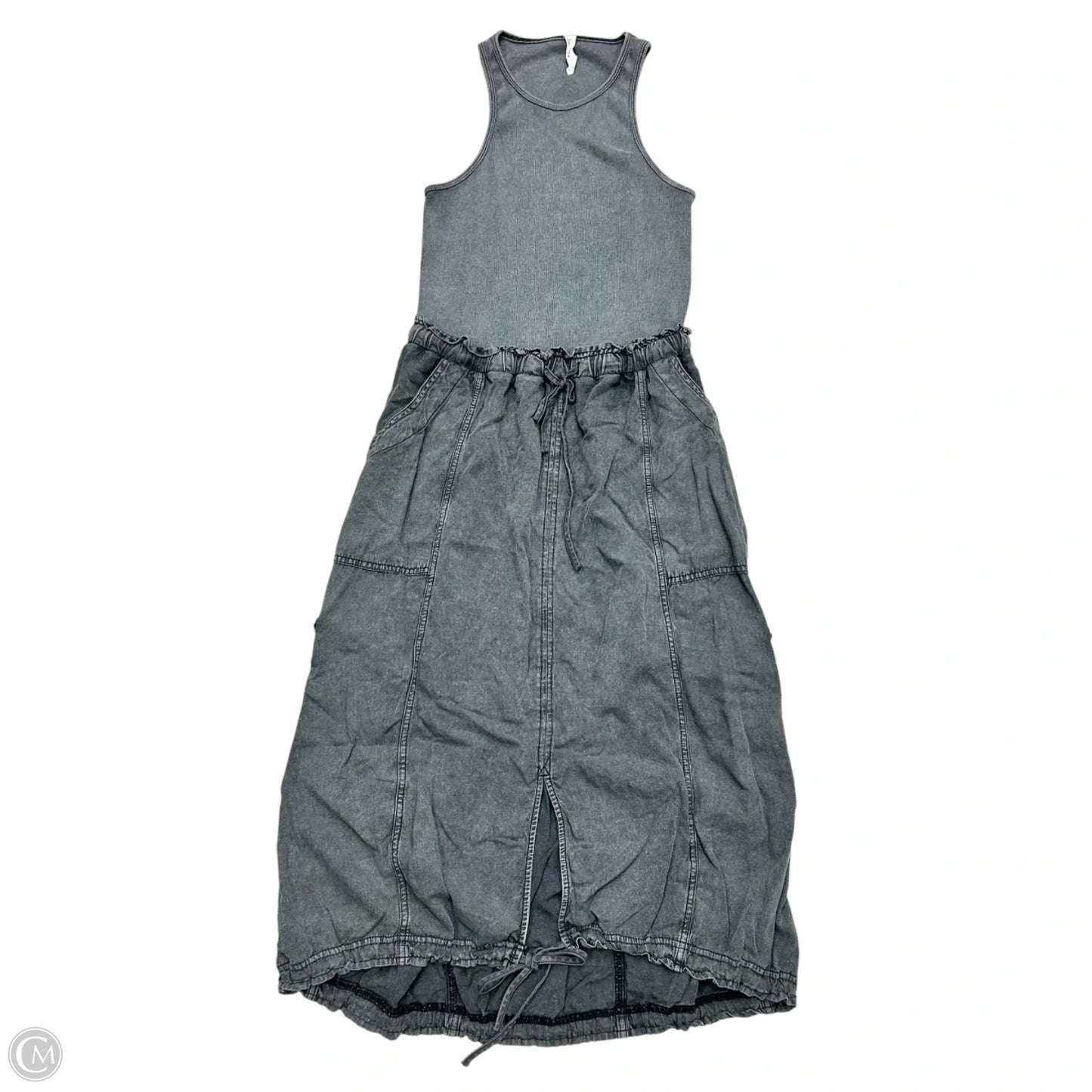 Dress Casual Midi By Daily Practice By Anthropologie In Grey, Size: S