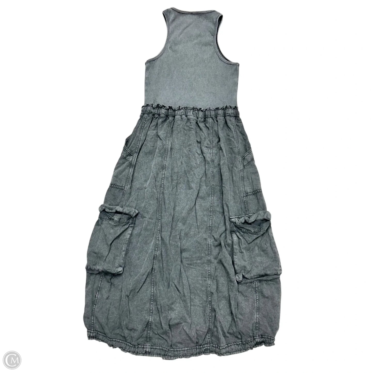 Dress Casual Midi By Daily Practice By Anthropologie In Grey, Size: S