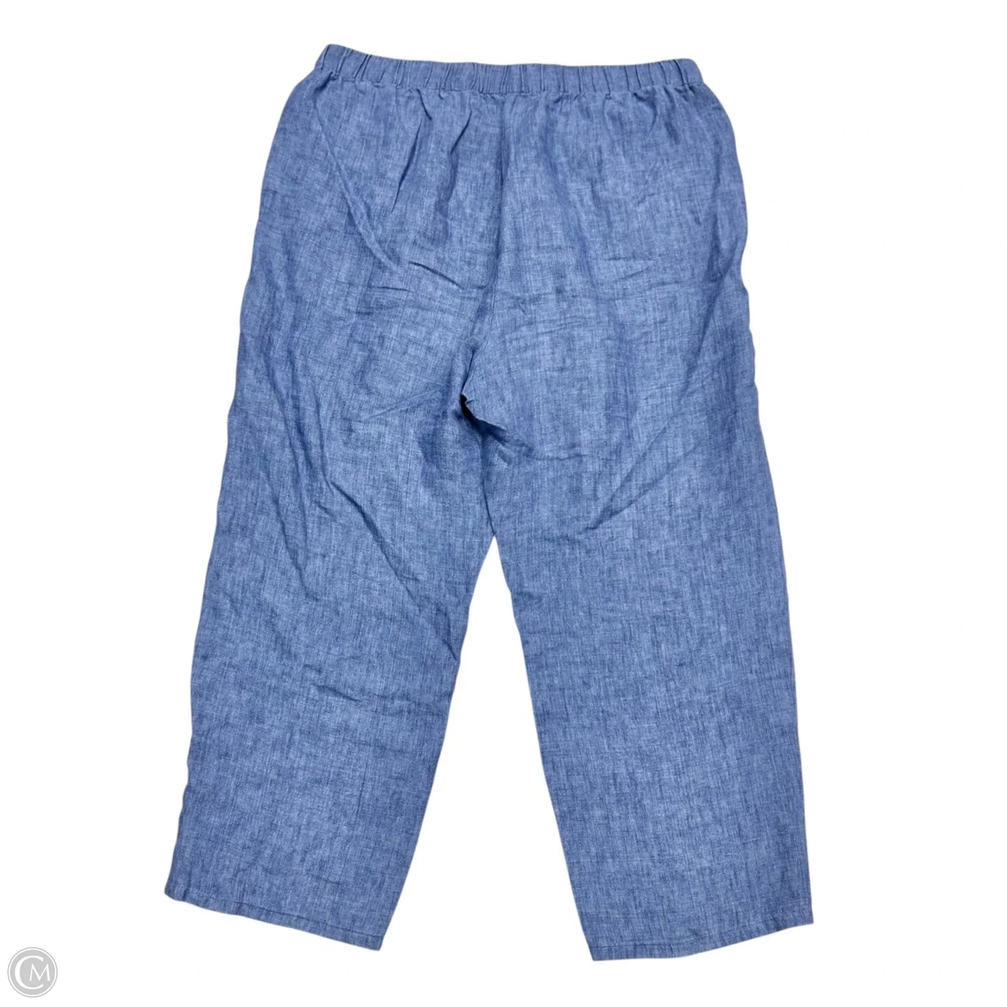 Pants Linen By Eileen Fisher In Blue, Size: Lp