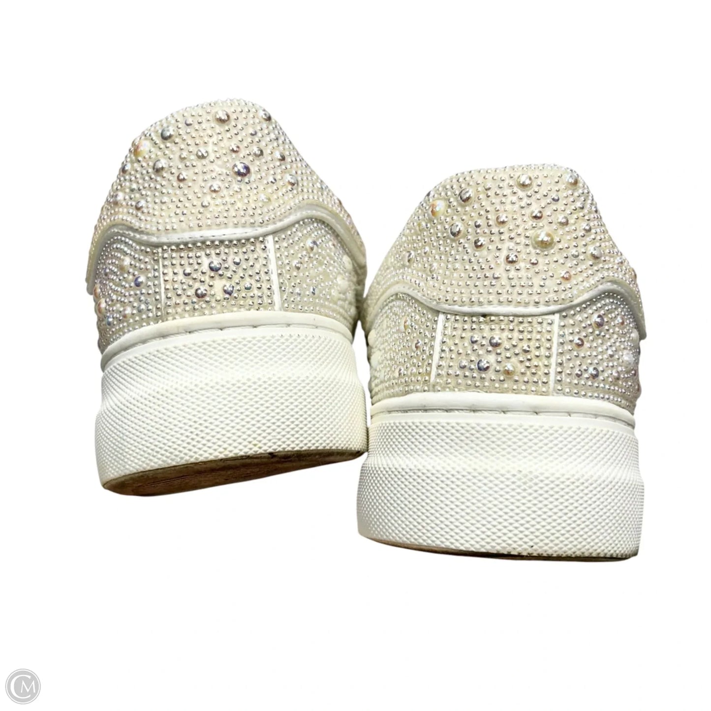 Shoes Sneakers By Betsey Johnson In White, Size: 7