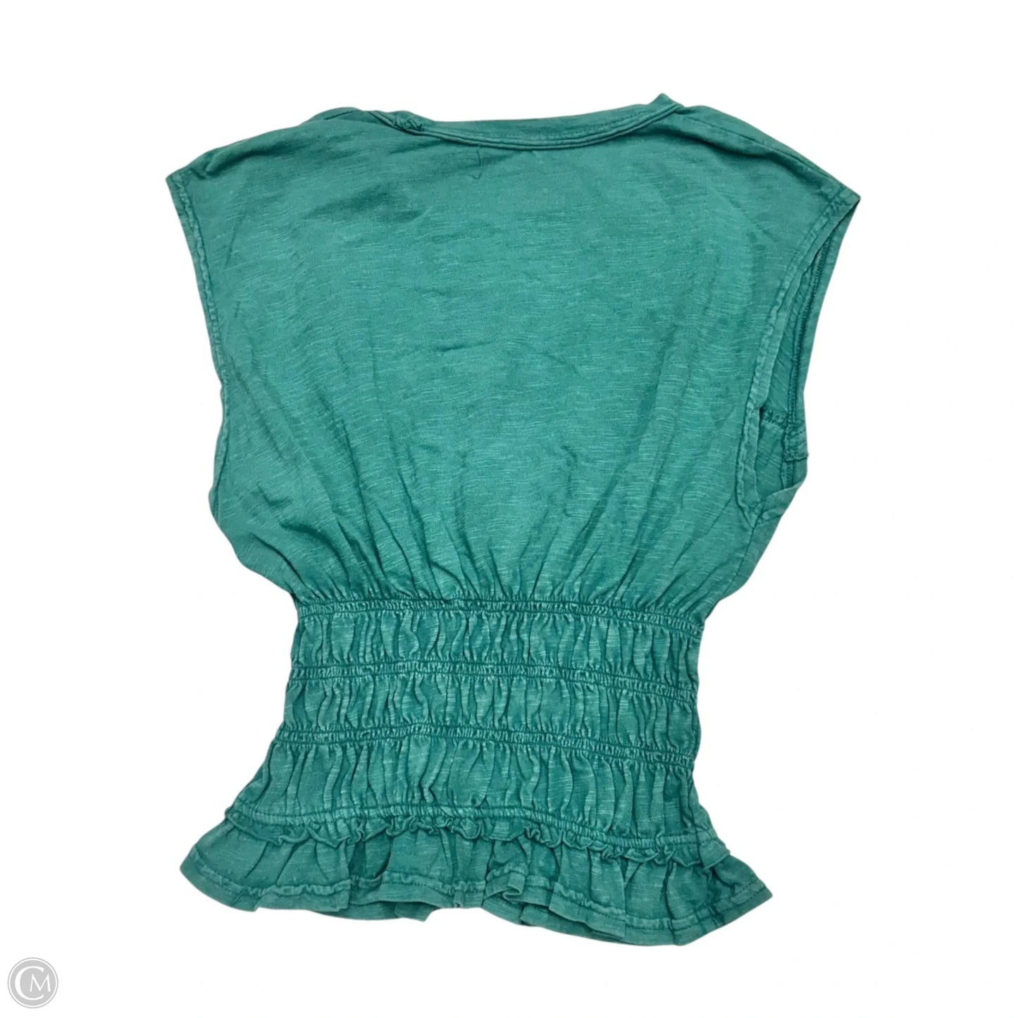 Top Sleeveless By Pilcro In Teal, Size: S