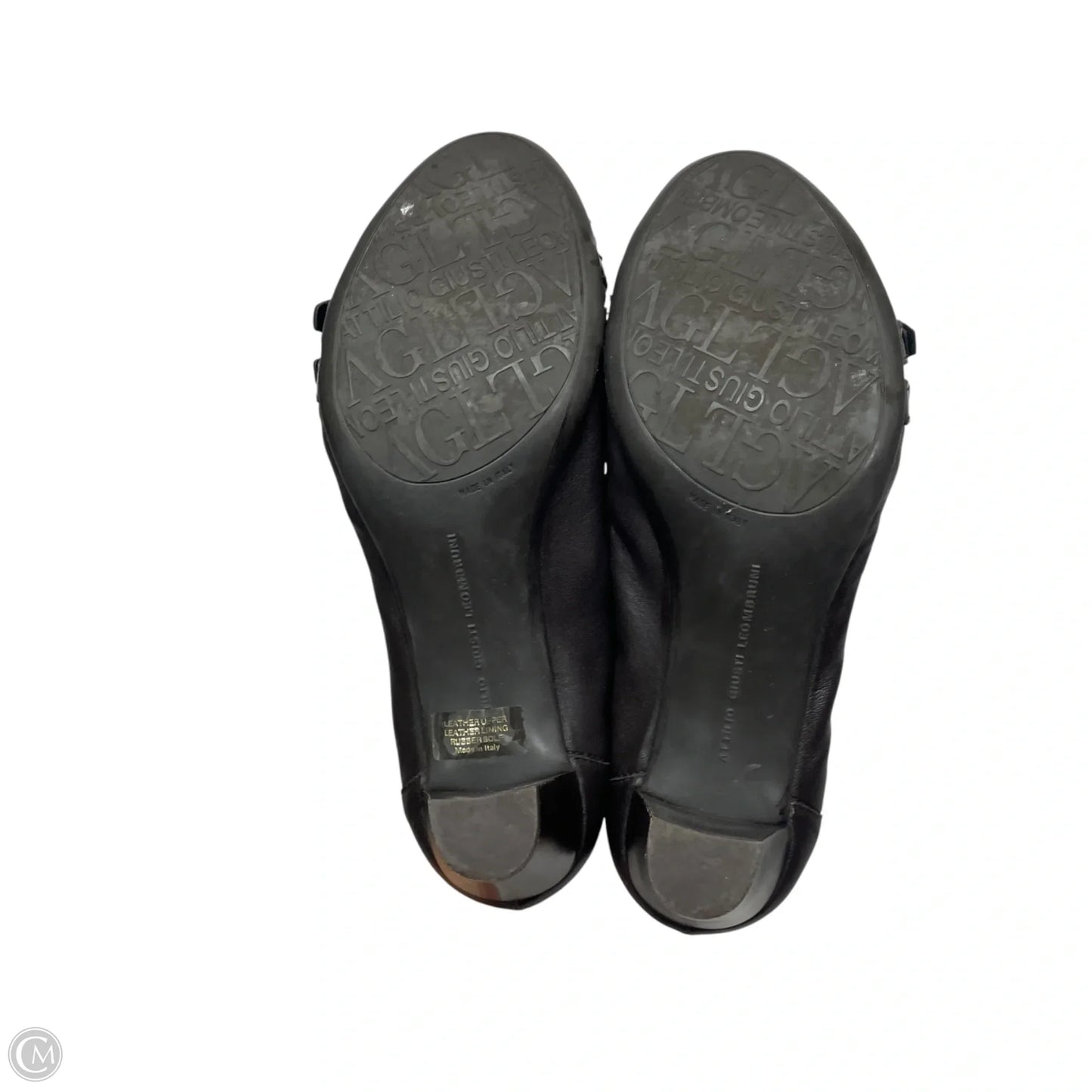 Shoes Heels Block By Agl In Brown, Size: 9