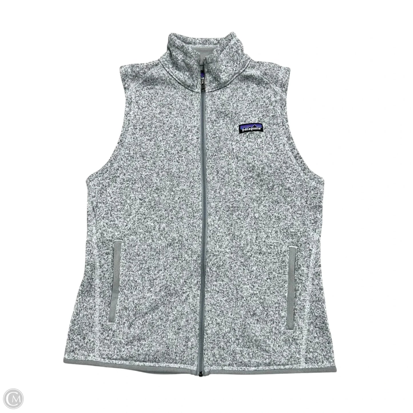 Vest Fleece By Patagonia In Grey, Size: M