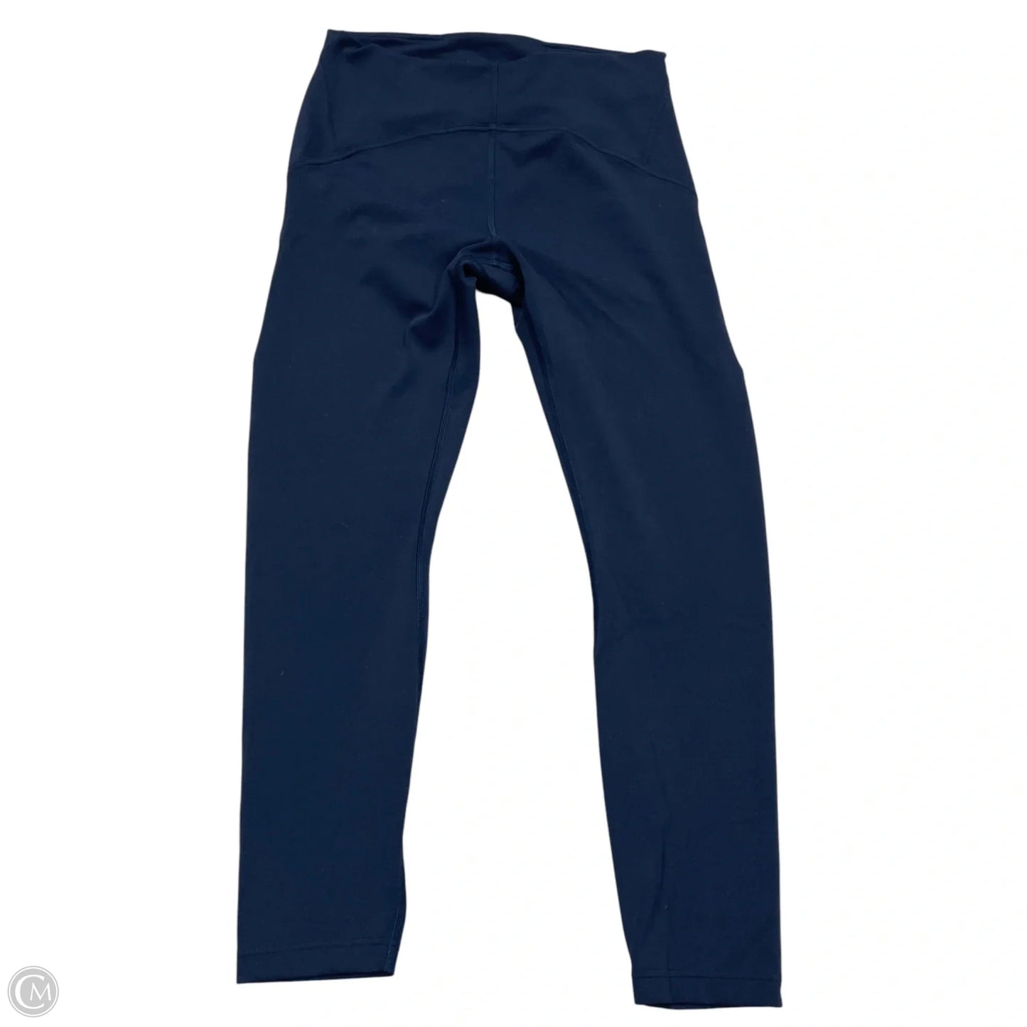 Athletic Leggings By Lululemon In Navy, Size: M